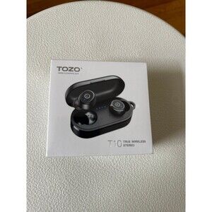 Tozo T10 Wireless Stereo Earbuds (NEW and PLASTIC SEALED)